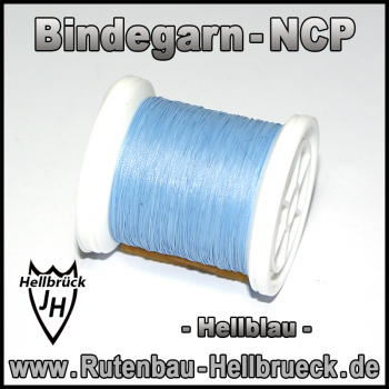 Bindegarn Nylon - NCP - Hellblau - Vorfixiert